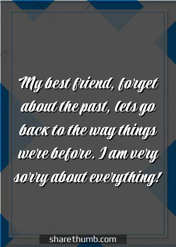saying sorry quotes to friends